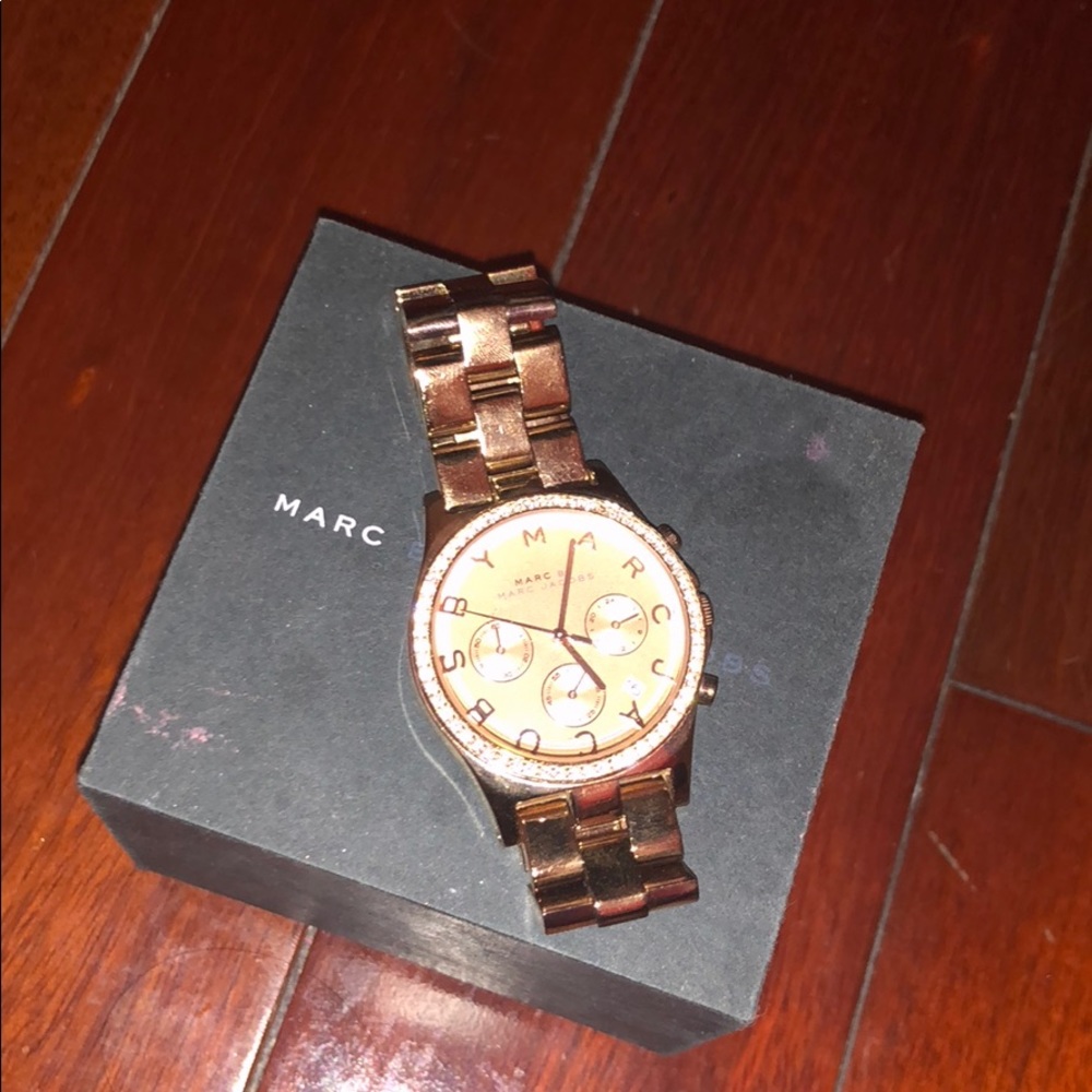 Marc Jacobs Rose Gold Watch